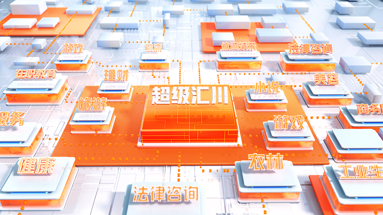 阿里巴巴集团-超级汇川品牌概念设计三维动画片（图ZMzE4NTgxNDgw） - 动画/影视 - 站酷设计师纵阅传媒原创素材 - 站酷ZCOOL