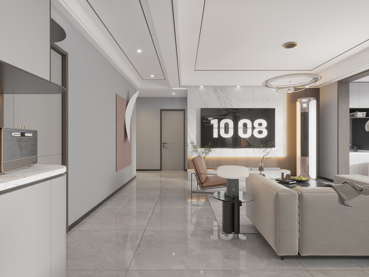 现代简约风客餐厅