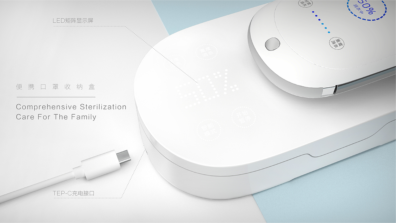 口罩消毒收纳盒（图ZMzAxMDU4MjQ4） - 生活用品 - 站酷设计师云鸿艺创原创素材 - 站酷ZCOOL