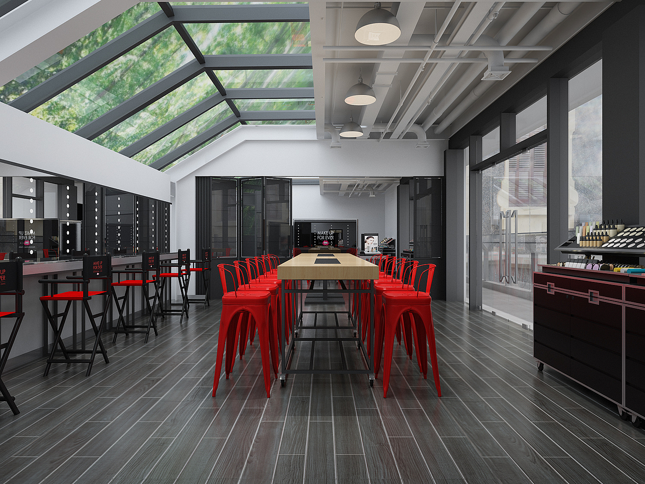 化妆品行业:店铺空间、陈列展示