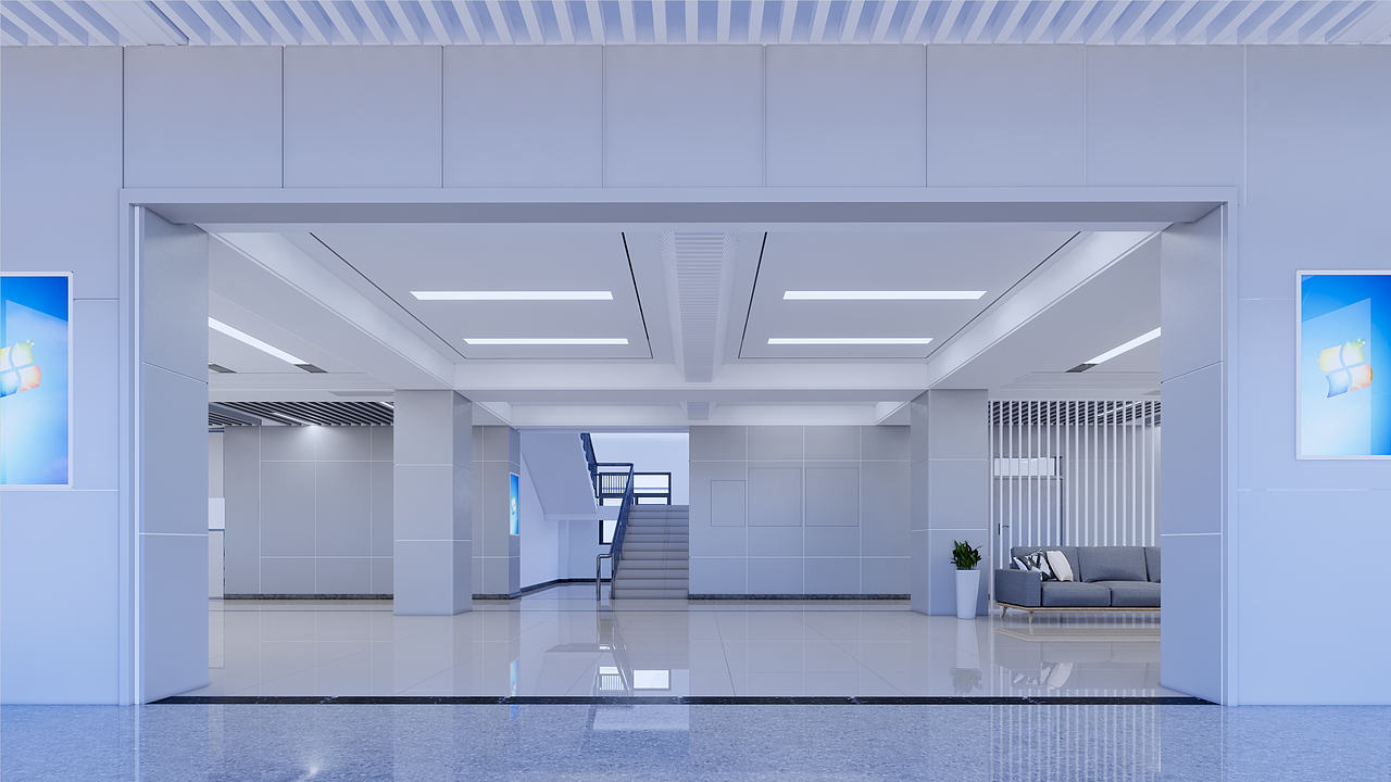 某单位公共办公空间改造设计