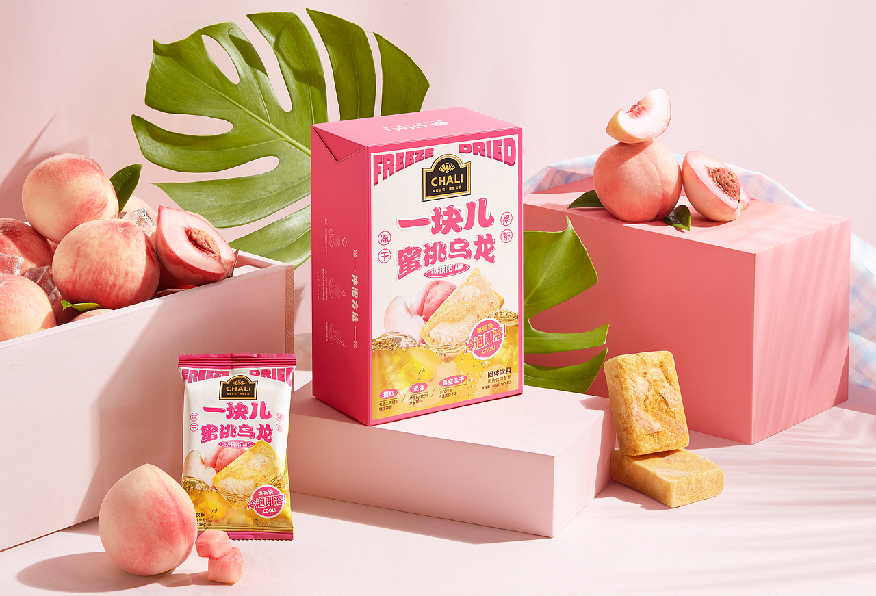 CHALI茶里-一块儿冻干茶系列（图ZMzI0Nzk3MDg0） - 包装 - 站酷设计师黑荔原创素材 - 站酷ZCOOL