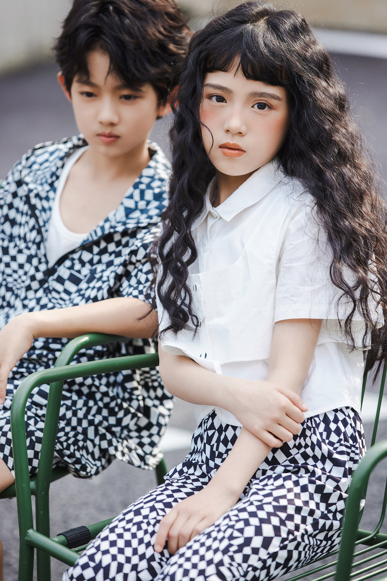 小演员 “闹闹”与“维尼”