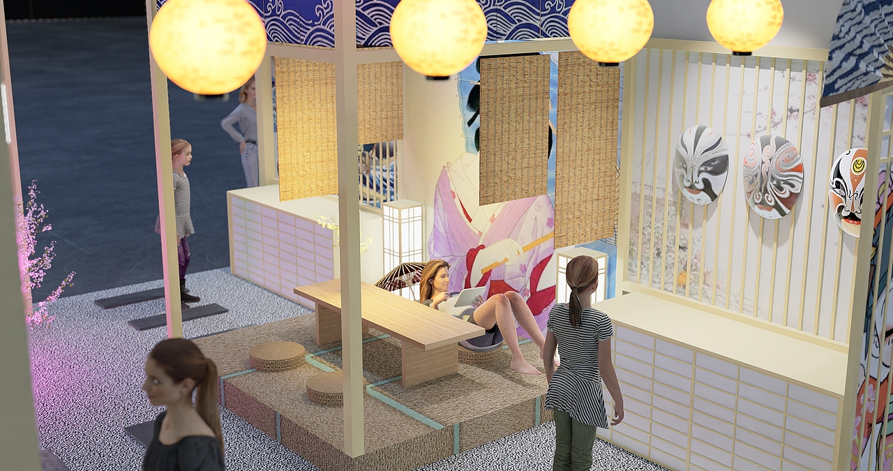 动漫游戏二次元展台（图ZMzEyMjc5NjY0） - 展陈设计 - 站酷设计师加班狗设计师原创素材 - 站酷ZCOOL