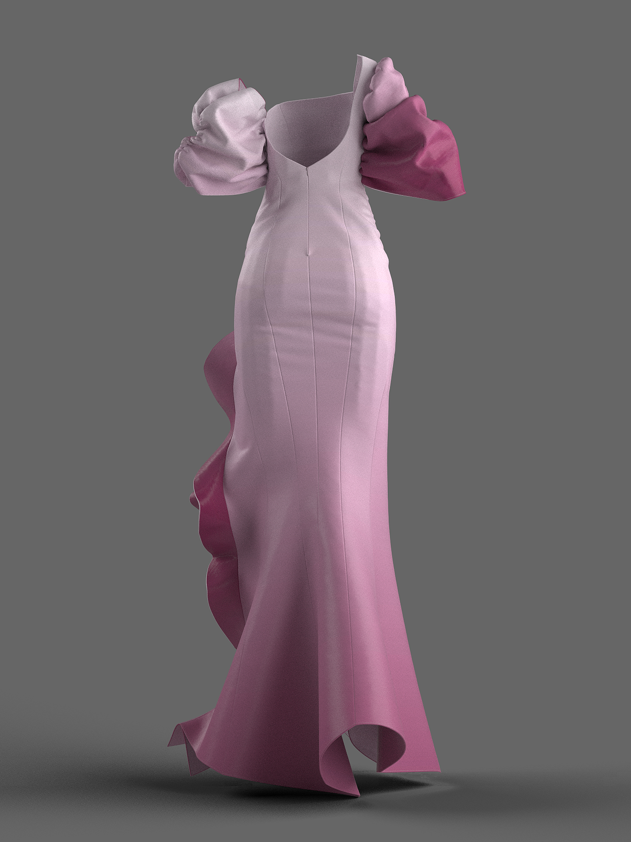 三维虚拟服装设计项目展示 - 两套男装两套女装