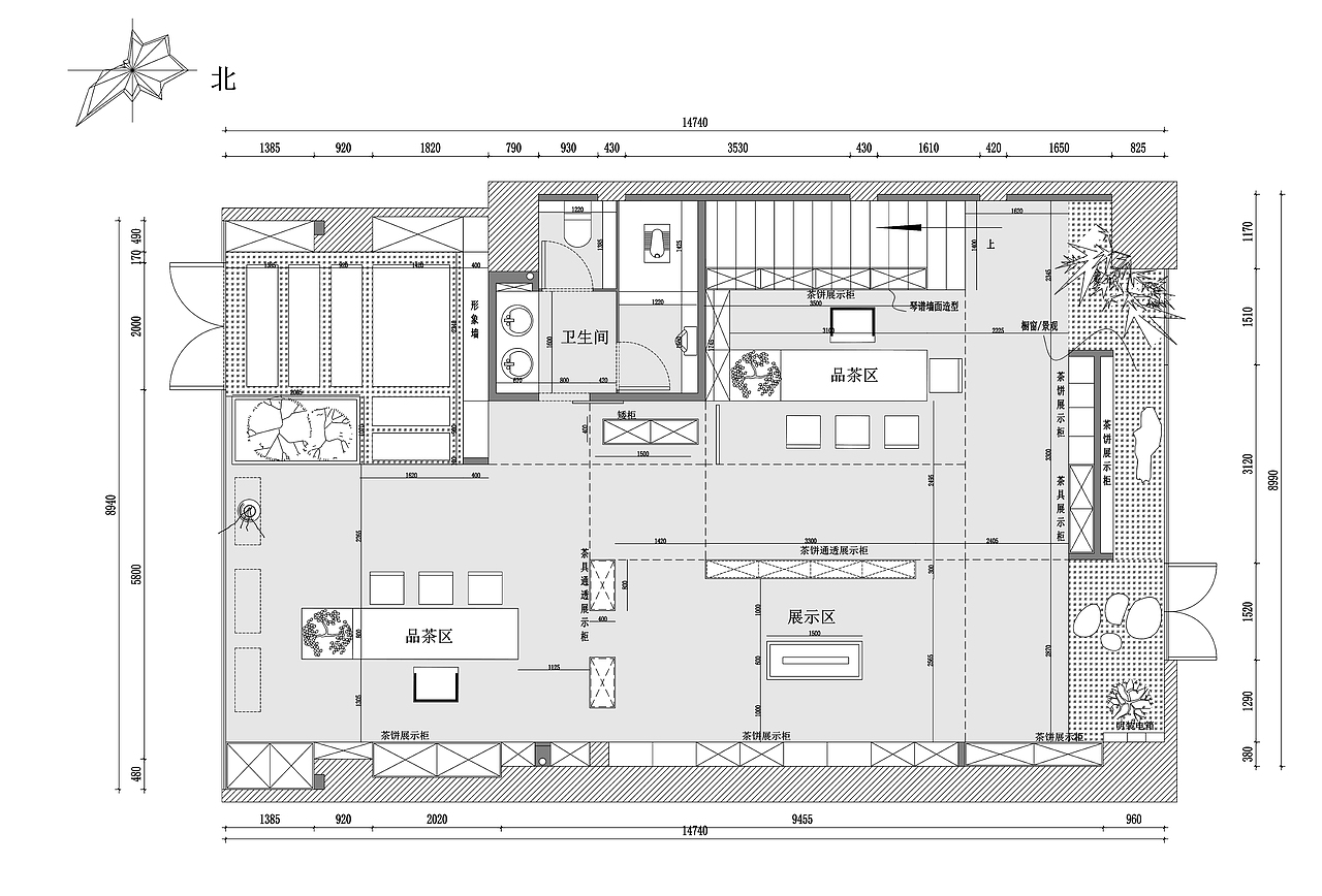 龙和信 茶空间（图ZMzQyMTMyNjY0） - 商业空间设计 - 站酷设计师QlHudesign原创素材 - 站酷ZCOOL