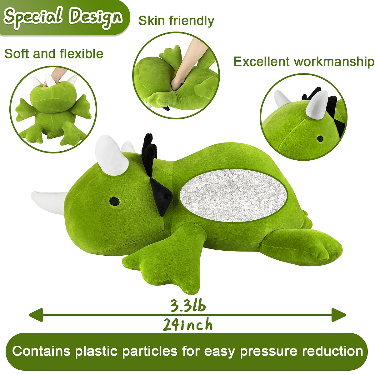 恐龙玩偶 亚马逊主图 A+ 视频