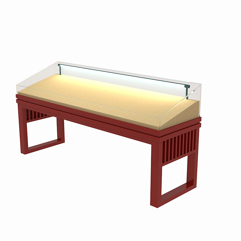 液压开启坡面展示柜（图ZMzIzMzU4MDI4） - 展陈设计 - 站酷设计师越创文博展柜原创素材 - 站酷ZCOOL