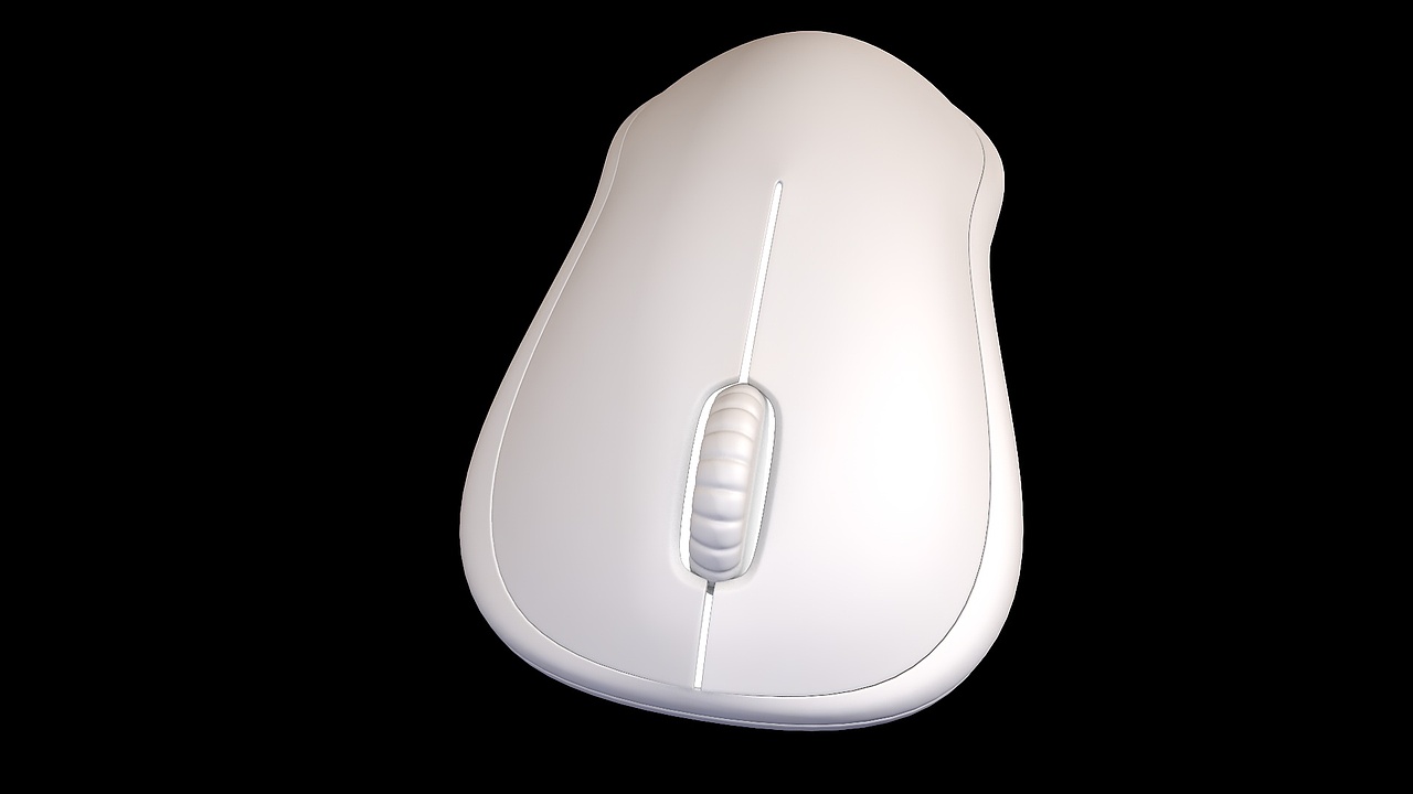 c4d-鼠标建模练习