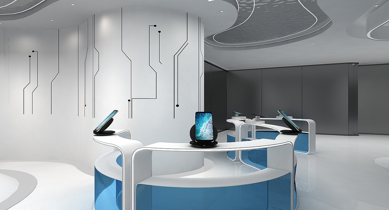 创新展厅3D效果图