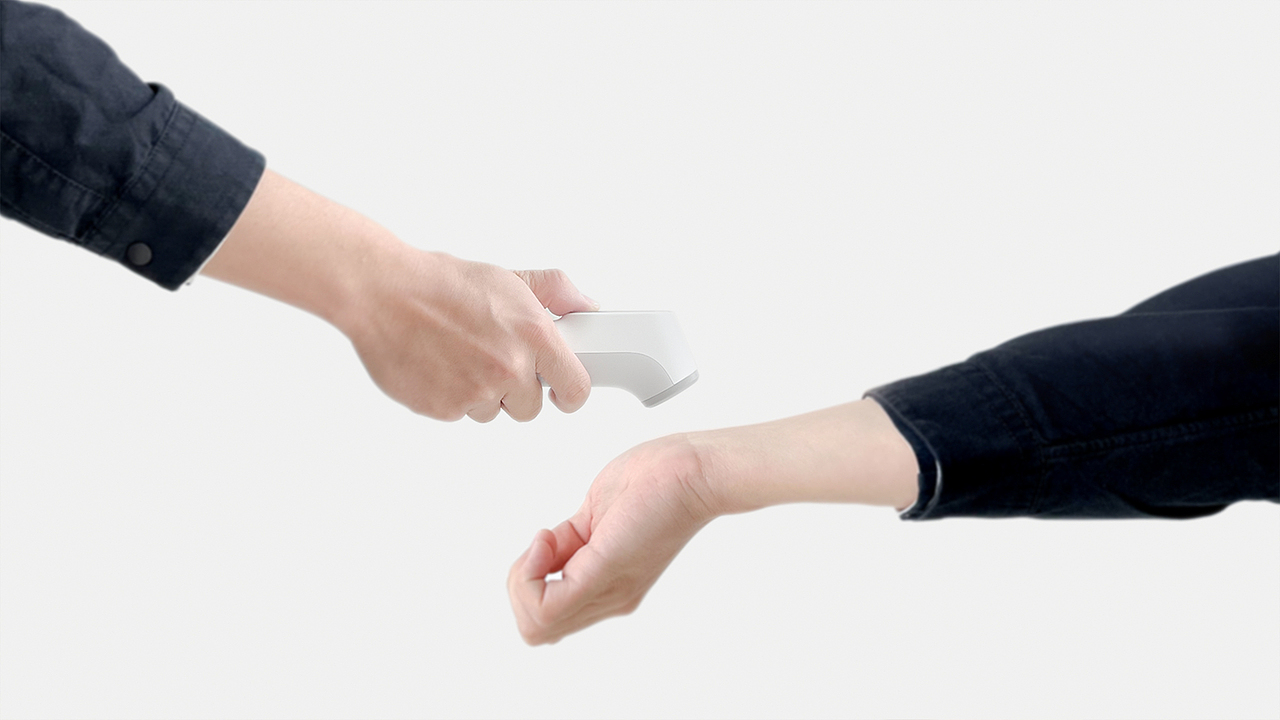 额温枪YT-3 Forehead Thermometer YT-3（图ZMzQ4MzcxMTA0） - 生活用品 - 站酷设计师杨天照原创素材 - 站酷ZCOOL