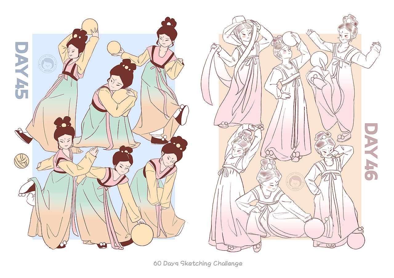 速写60天挑战总结-享受画画的过程（图ZMzM4OTQxMTQ0） - 创作习作 - 站酷设计师莫莫n_n原创素材 - 站酷ZCOOL