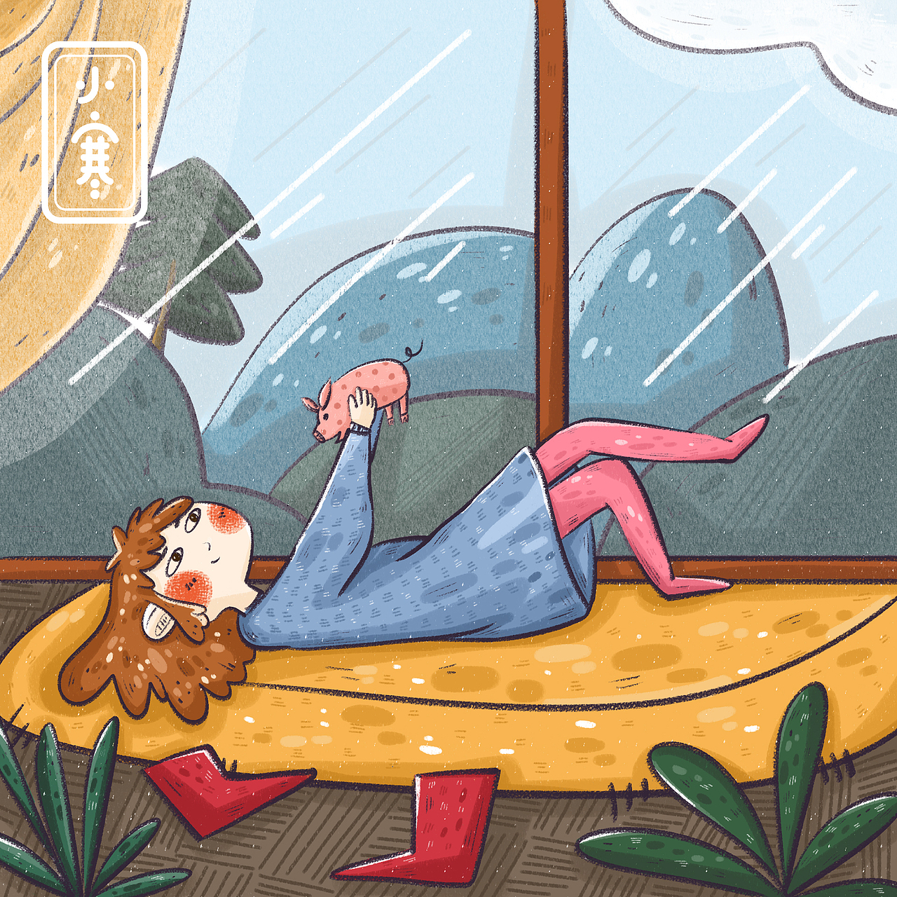《二十四节气里的少年》（图ZMzI4NDEwNTEy） - 图案 - 站酷设计师反手一刀哇原创素材 - 站酷ZCOOL
