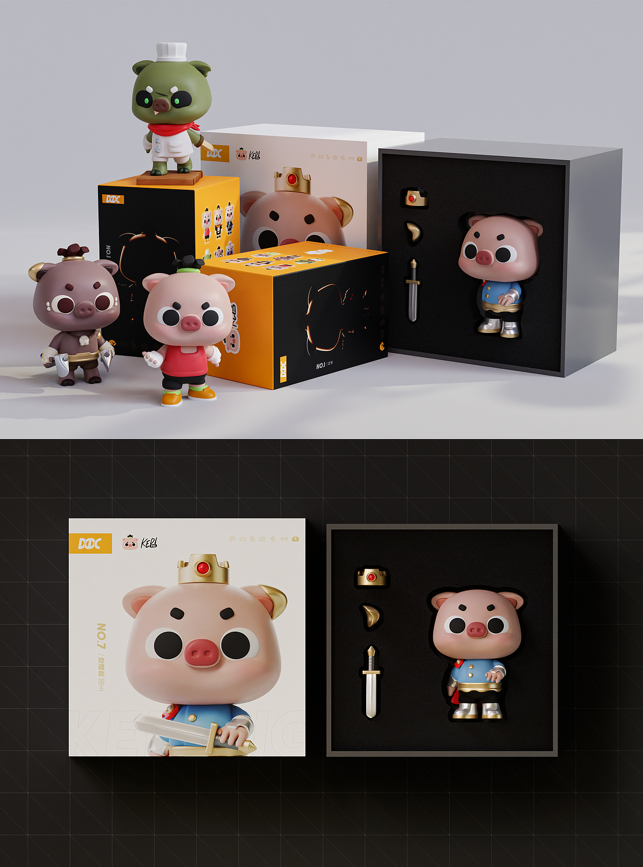 #WOW 「KEDI 科迪猪」形象设计（图ZMzE0MzczMTg0） - IP形象 - 站酷设计师陈布一原创素材 - 站酷ZCOOL