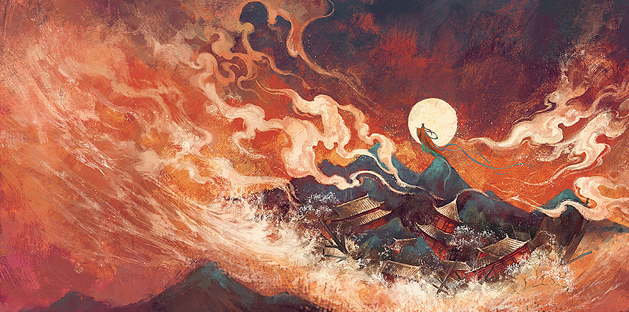 作品整理|曾经非常喜欢用华丽而悲戚的红色