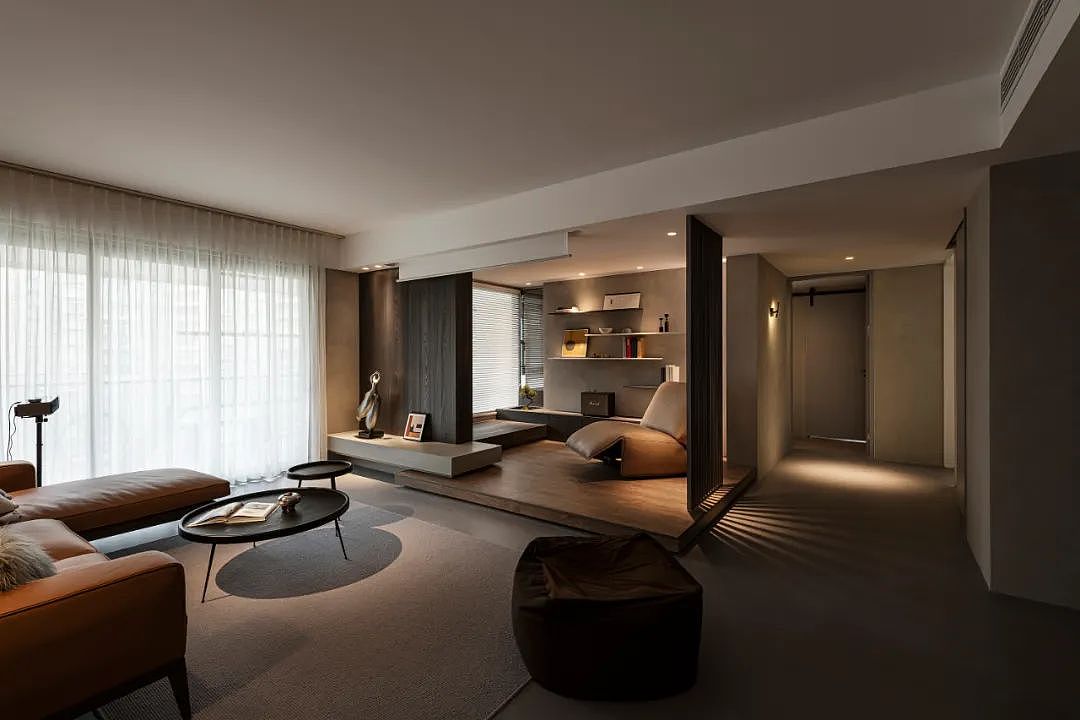 159㎡侘寂风,细腻光影太加分!