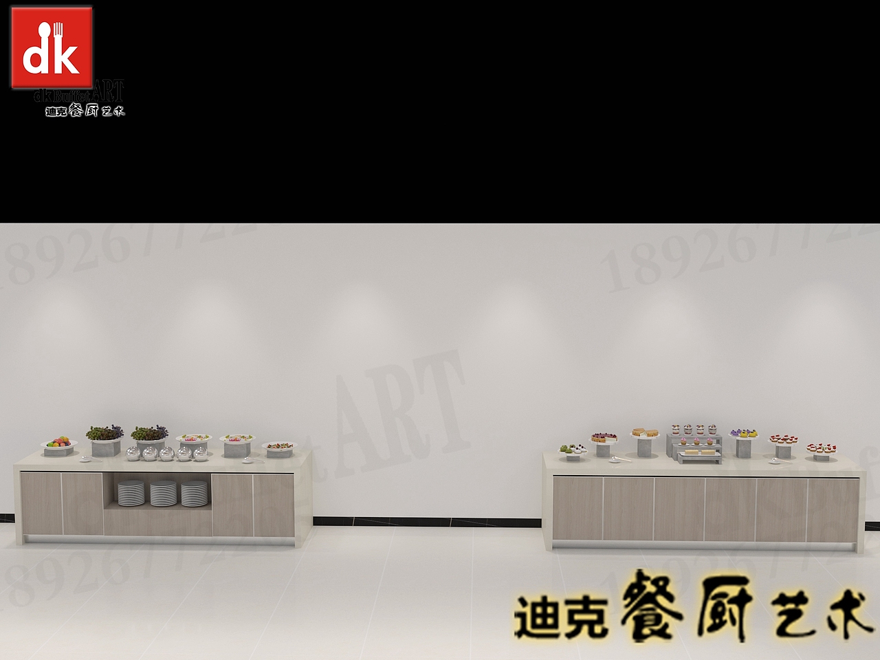 星级酒店选自助餐台布菲台职工餐厅布菲台设计要点方案