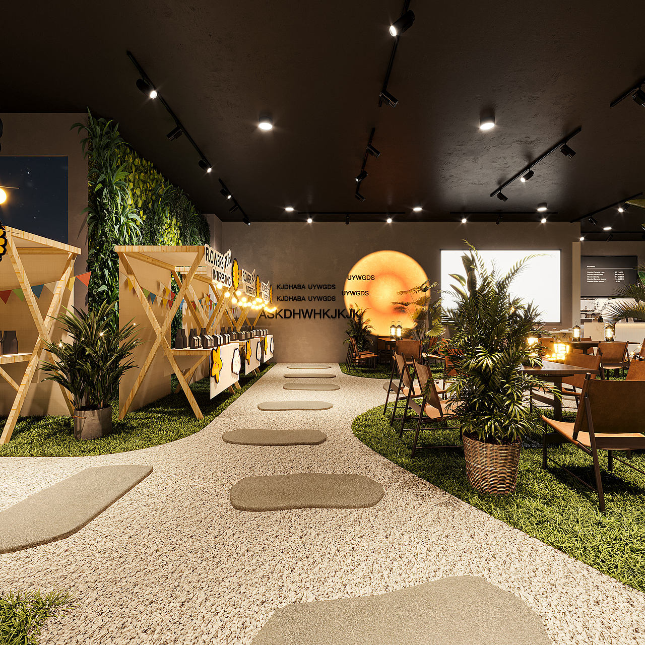 露营风格咖啡馆