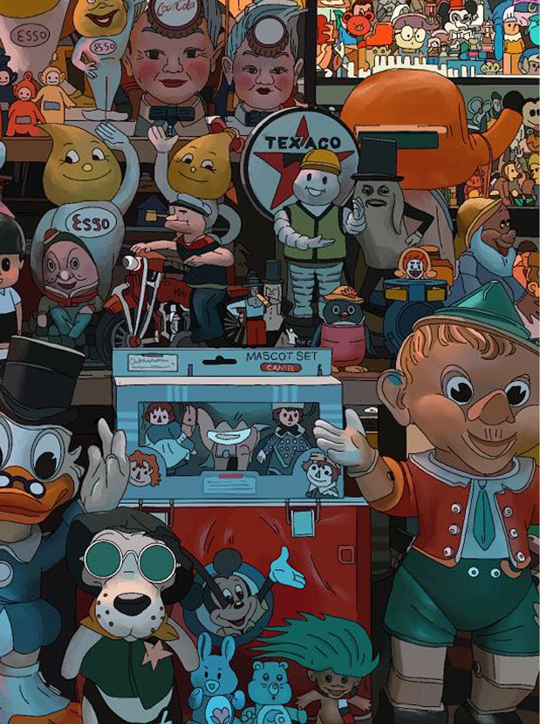 插画｜梦想玩具屋（图ZMzQyODc5MDg0） - 商业插画 - 站酷设计师S_NiNE南九原创素材 - 站酷ZCOOL