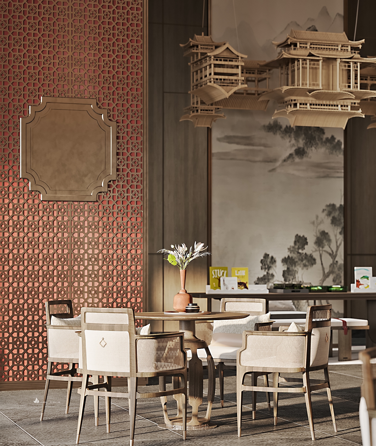 售楼处系列四-宿州（图ZMzY2NzQ0NTQ0） - 家装设计 - 站酷设计师金该效果图官方账原创素材 - 站酷ZCOOL