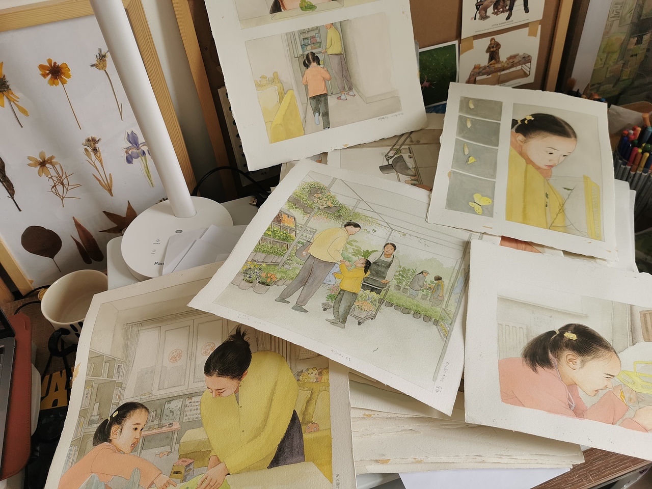 绘本《见过冬天的蝴蝶》（图ZMzUzMTE5NjYw） - 绘本 - 站酷设计师圈圈赵原创素材 - 站酷ZCOOL