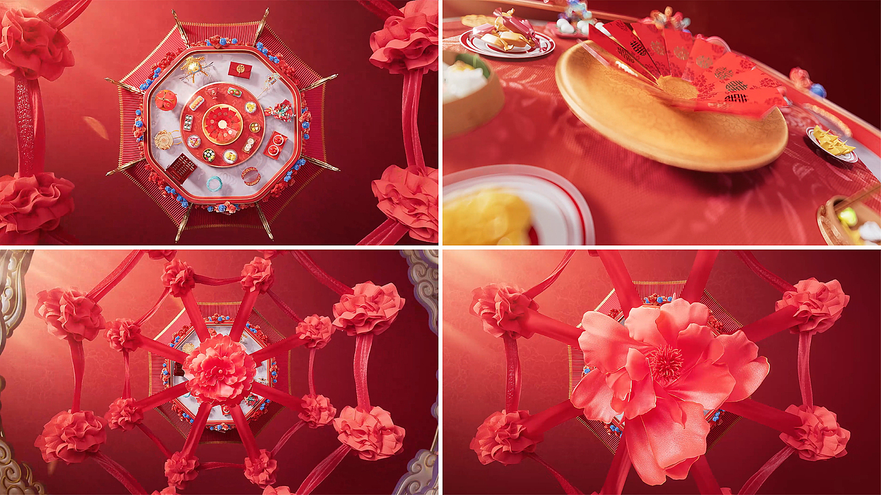 中国婚礼—好事成双季 片头动画（图ZMzM5MjYxNDQ0） - 动画/影视 - 站酷设计师2XLabs原创素材 - 站酷ZCOOL