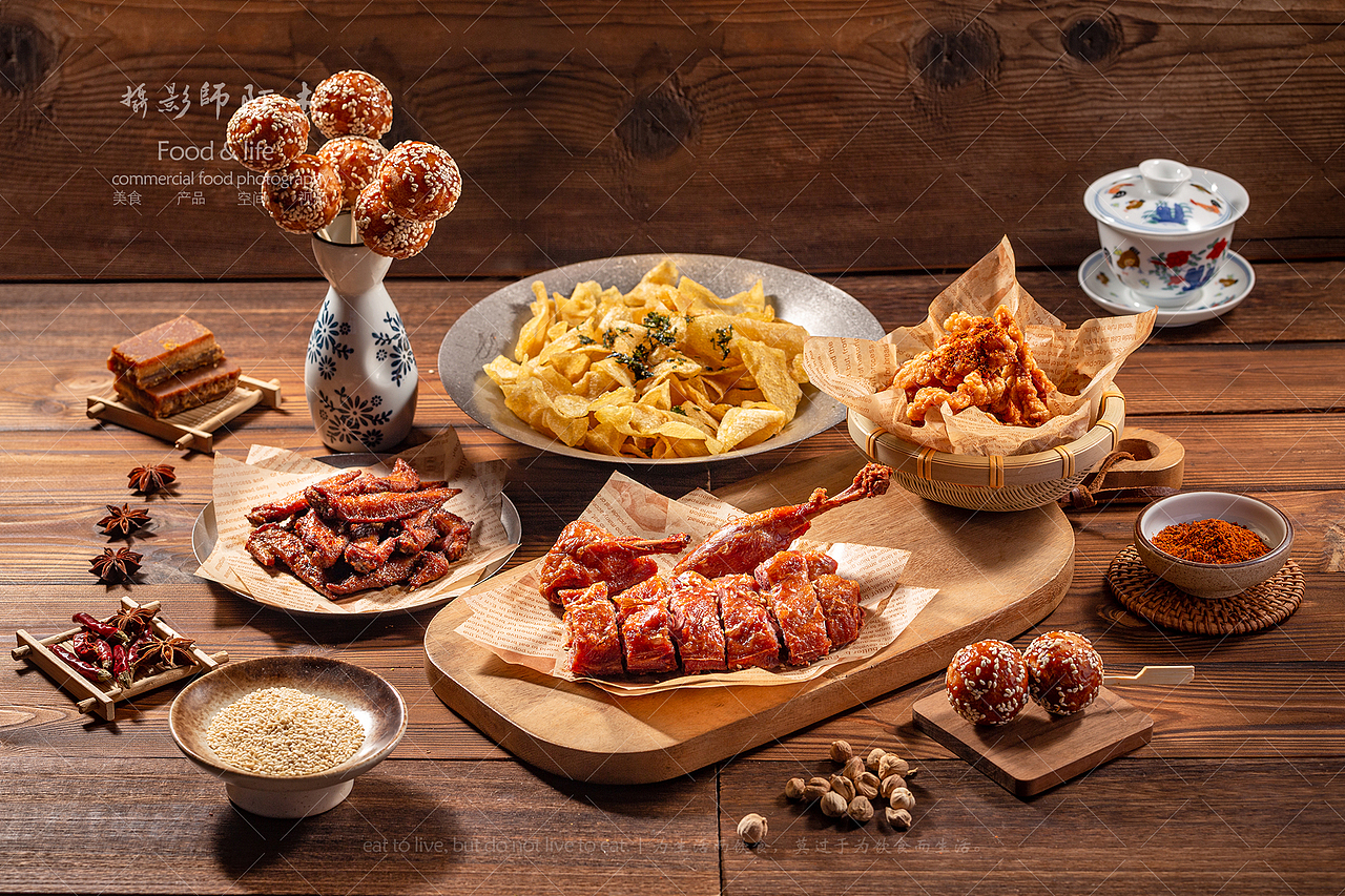 冒烤鸭卤味拍摄（图ZMzUzMjI5NTA4） - 美食摄影 - 站酷设计师成都美食摄影阿杰原创素材 - 站酷ZCOOL
