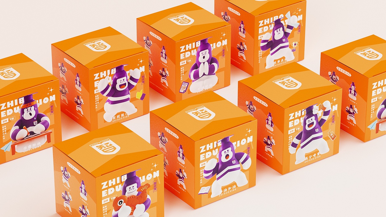 智博教育IP延展设计(图ZMzQ0NjU2Nzg4) - IP形象 - 站酷设计师子非乌鸦原创素材 - 站酷ZCOOL