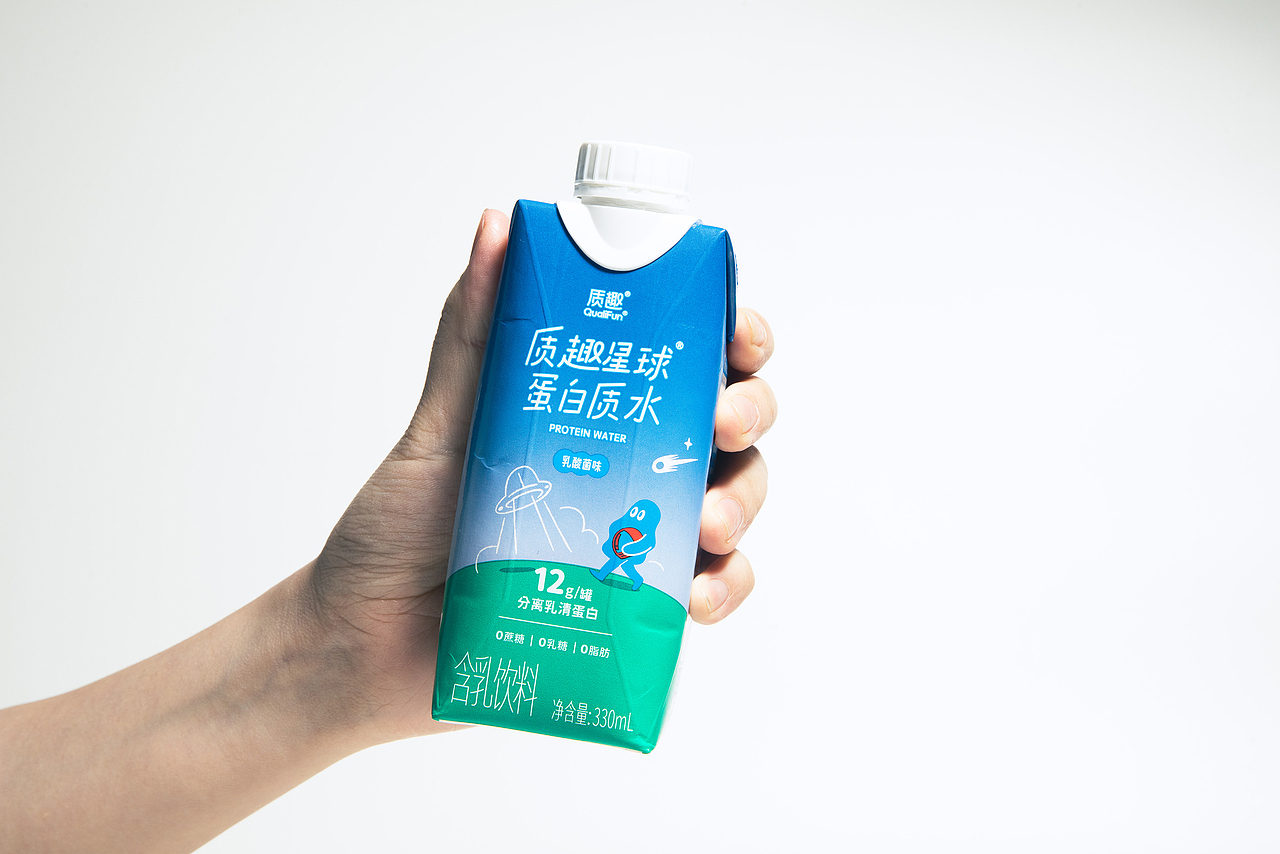 质趣QualiFun蛋白质水|包装与周边设计