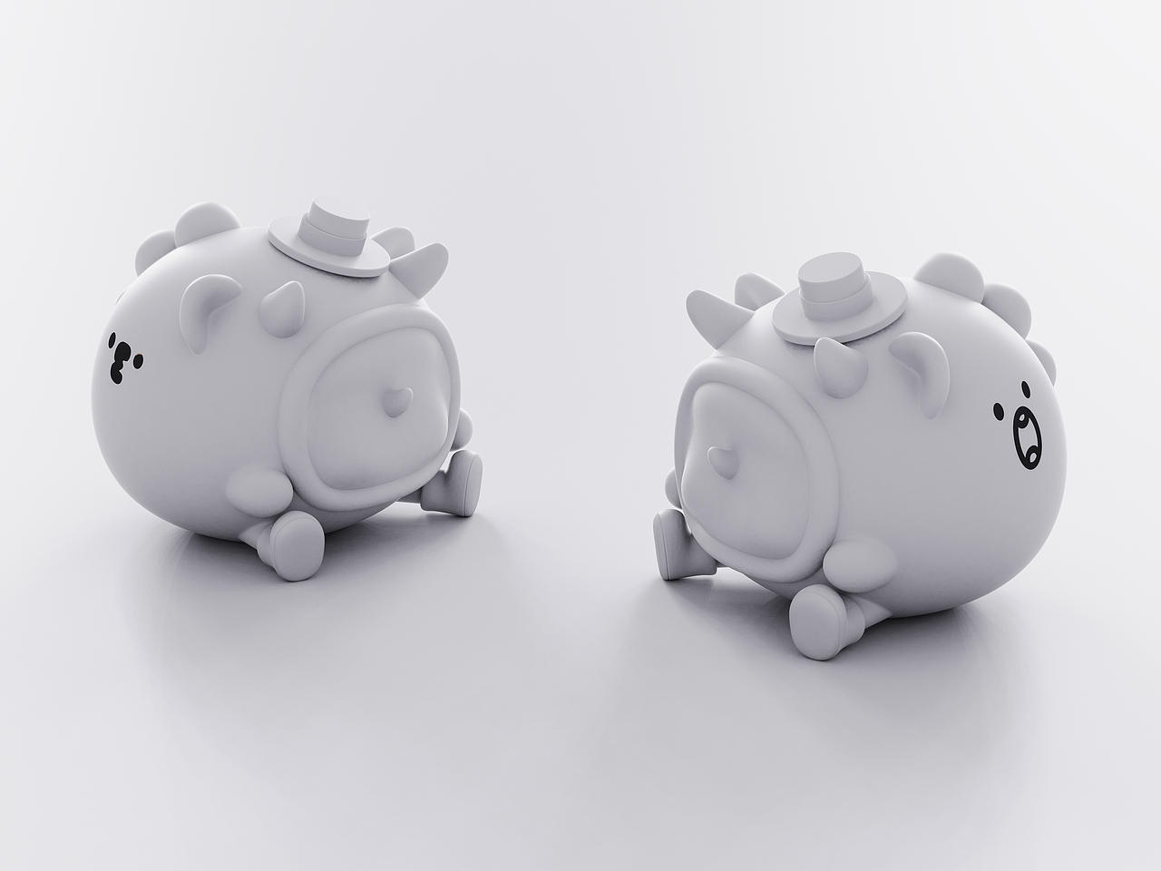 Triangle bear（图ZMzA0MDM0Mzgw） - IP形象 - 站酷设计师_Powerbone原创素材 - 站酷ZCOOL