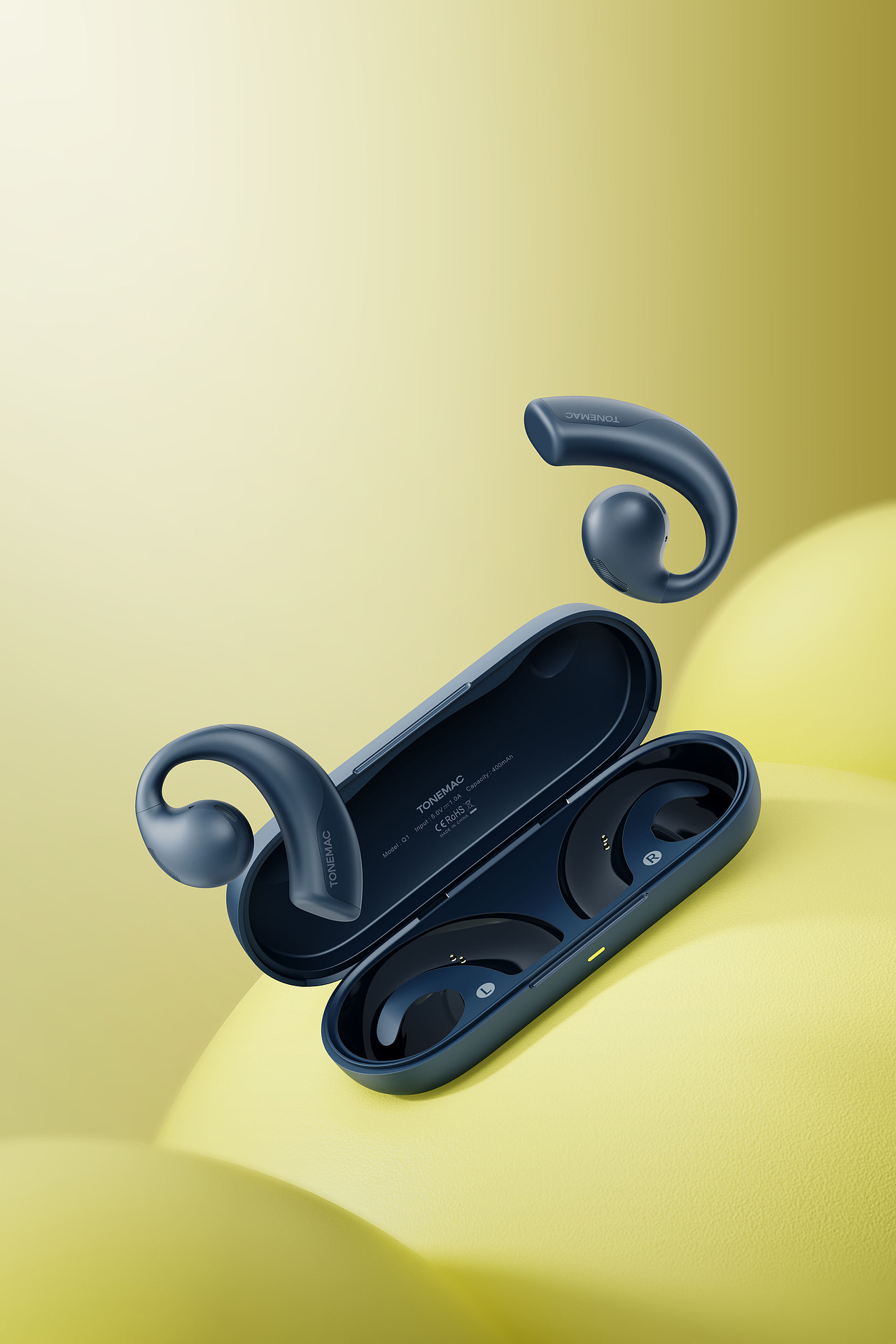 2023 TANGMAC Q1开放式空气传导蓝牙无线耳机渲染（图ZMzQwOTE5ODg4） - 产品 - 站酷设计师裸奔的薯条原创素材 - 站酷ZCOOL
