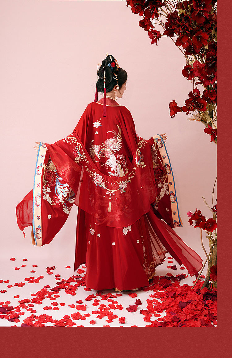 汉服设计|良辰 婚服 宋制婚服华丽款（图ZMzQxNzI3NzI0） - 传统/民族服饰 - 站酷设计师一斤的汉服世界原创素材 - 站酷ZCOOL