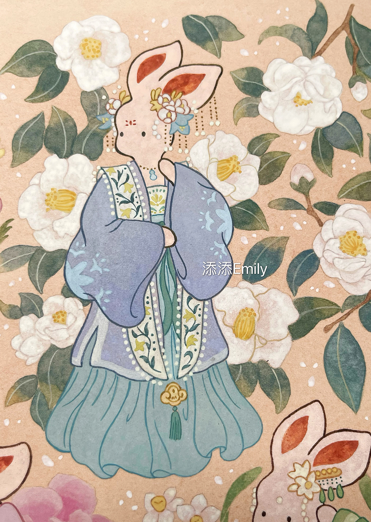 十二花神图（兔崽崽系列）