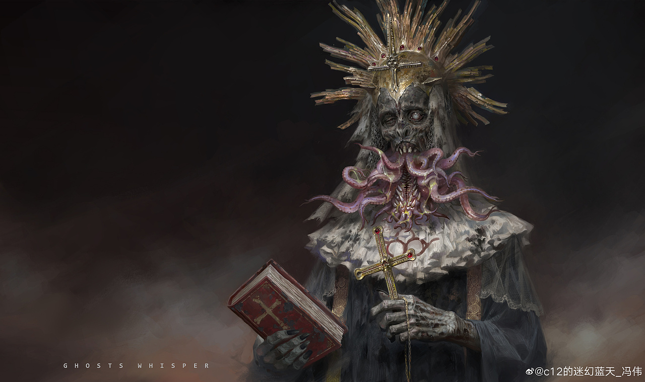 聚魂吟系列修女（图ZMzIxNjc3NTg0） - 概念设定 - 站酷设计师fengweic12原创素材 - 站酷ZCOOL