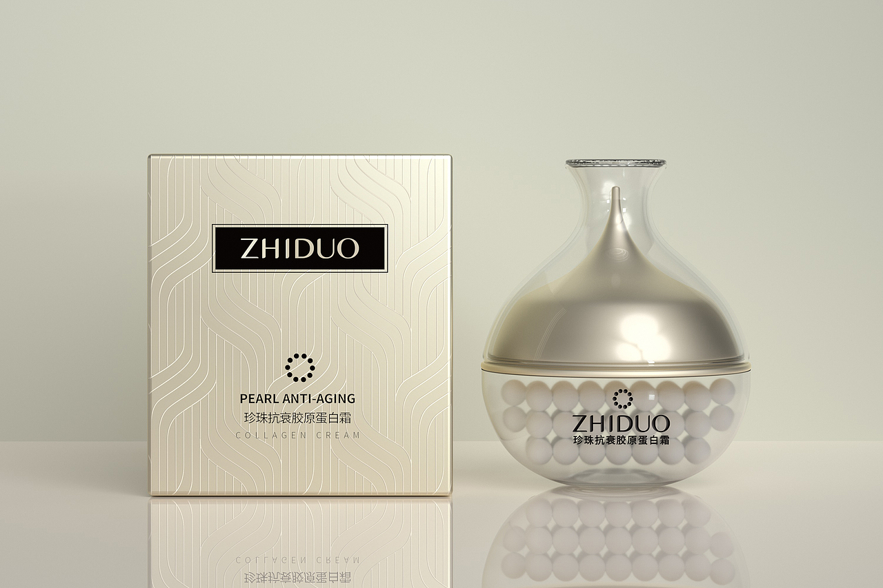 珍珠霜包装设计、建模、渲染（图ZMzMzODk4NjAw） - 场景 - 站酷设计师设计通行者原创素材 - 站酷ZCOOL