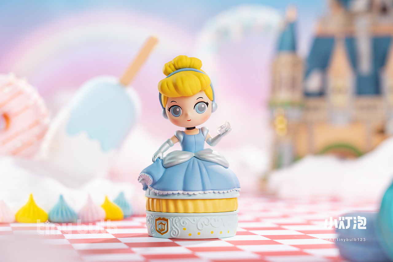 盲盒拍摄 |迪士尼公主 名创优品 潮玩摄影