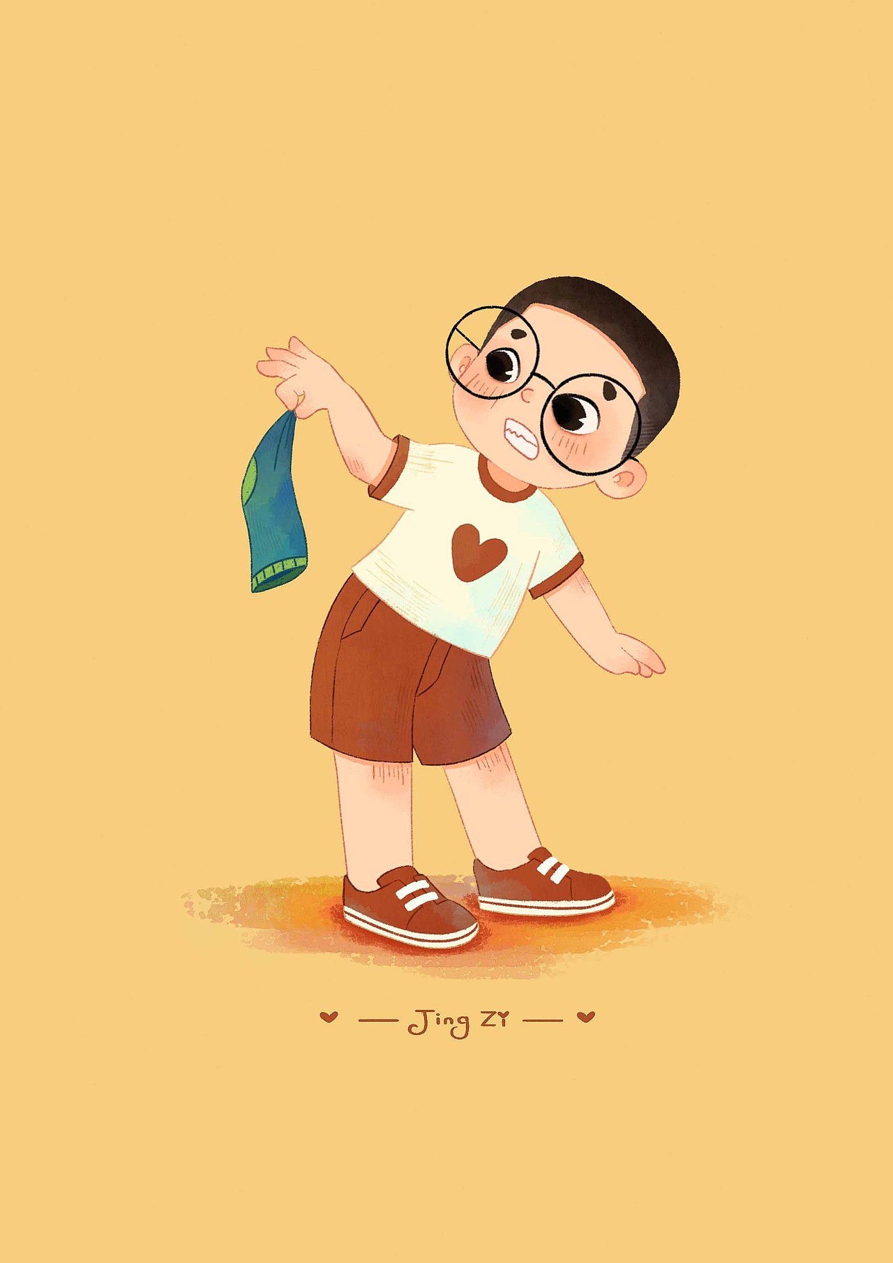 人设IP小合集（图ZMzQ4MDcwMDAw） - 绘本 - 站酷设计师静子插画原创素材 - 站酷ZCOOL