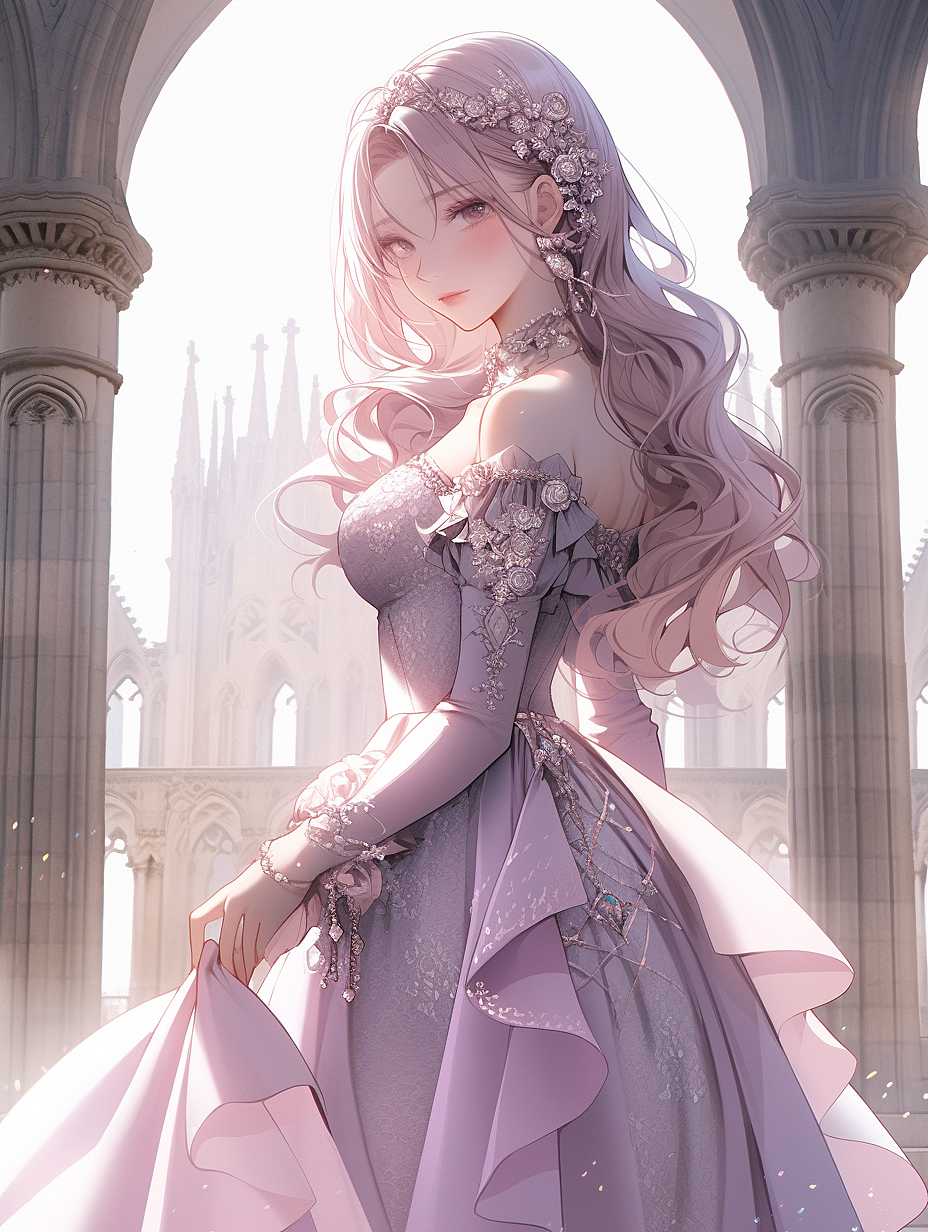 【AI探索】华丽的礼服系列（13）