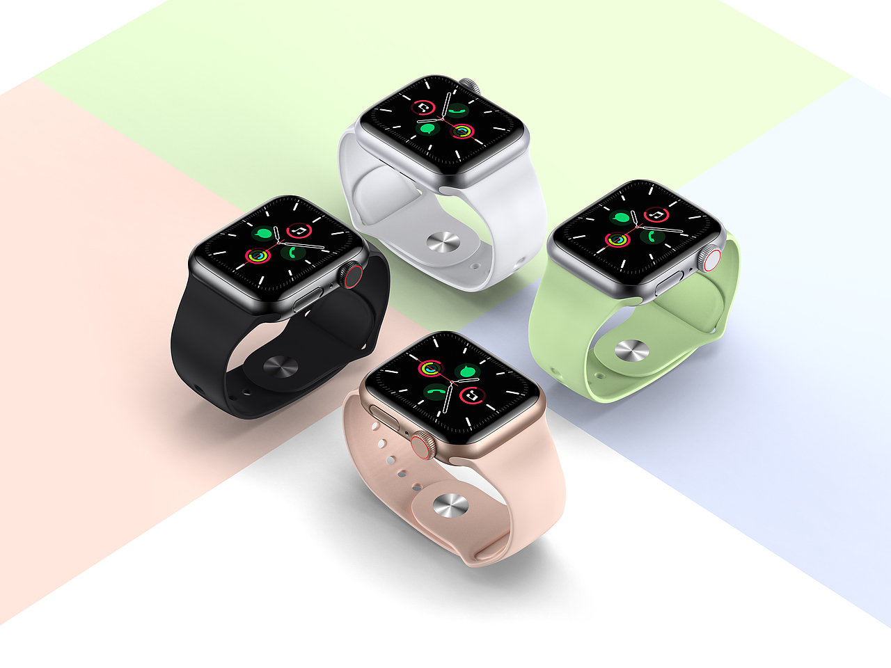 【C4D- Apple Watch 4】Render