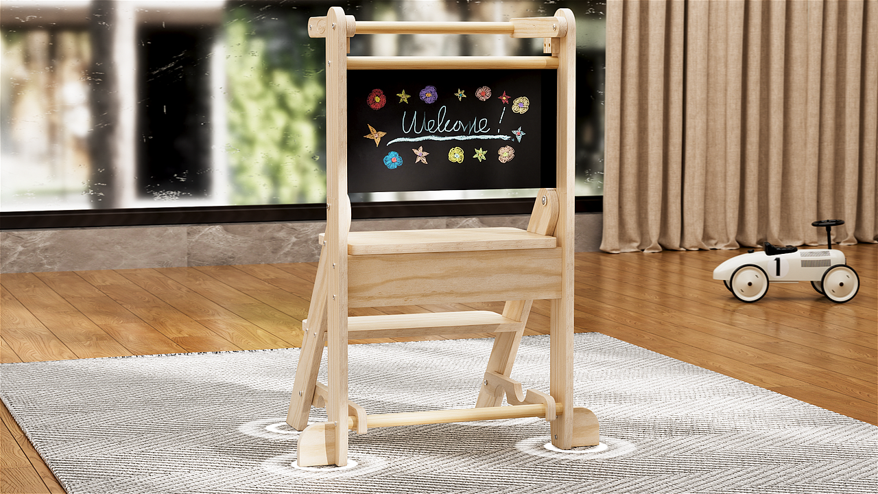 折叠款儿童折叠学习塔-母婴产品