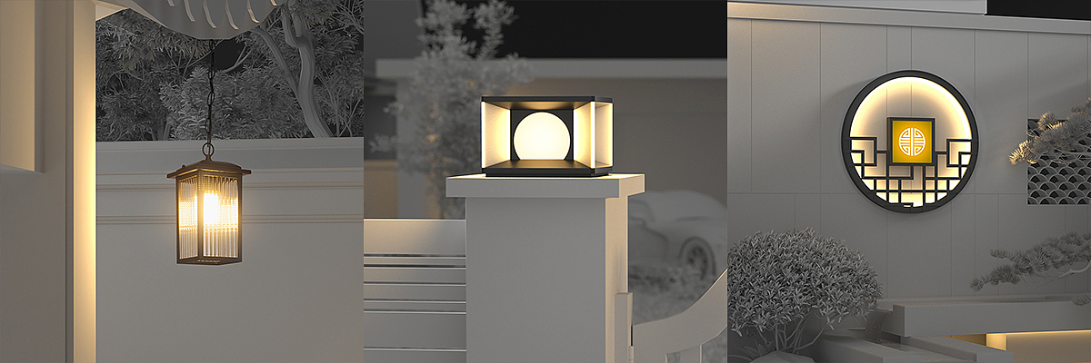 户外灯创意主图-高点击简约风