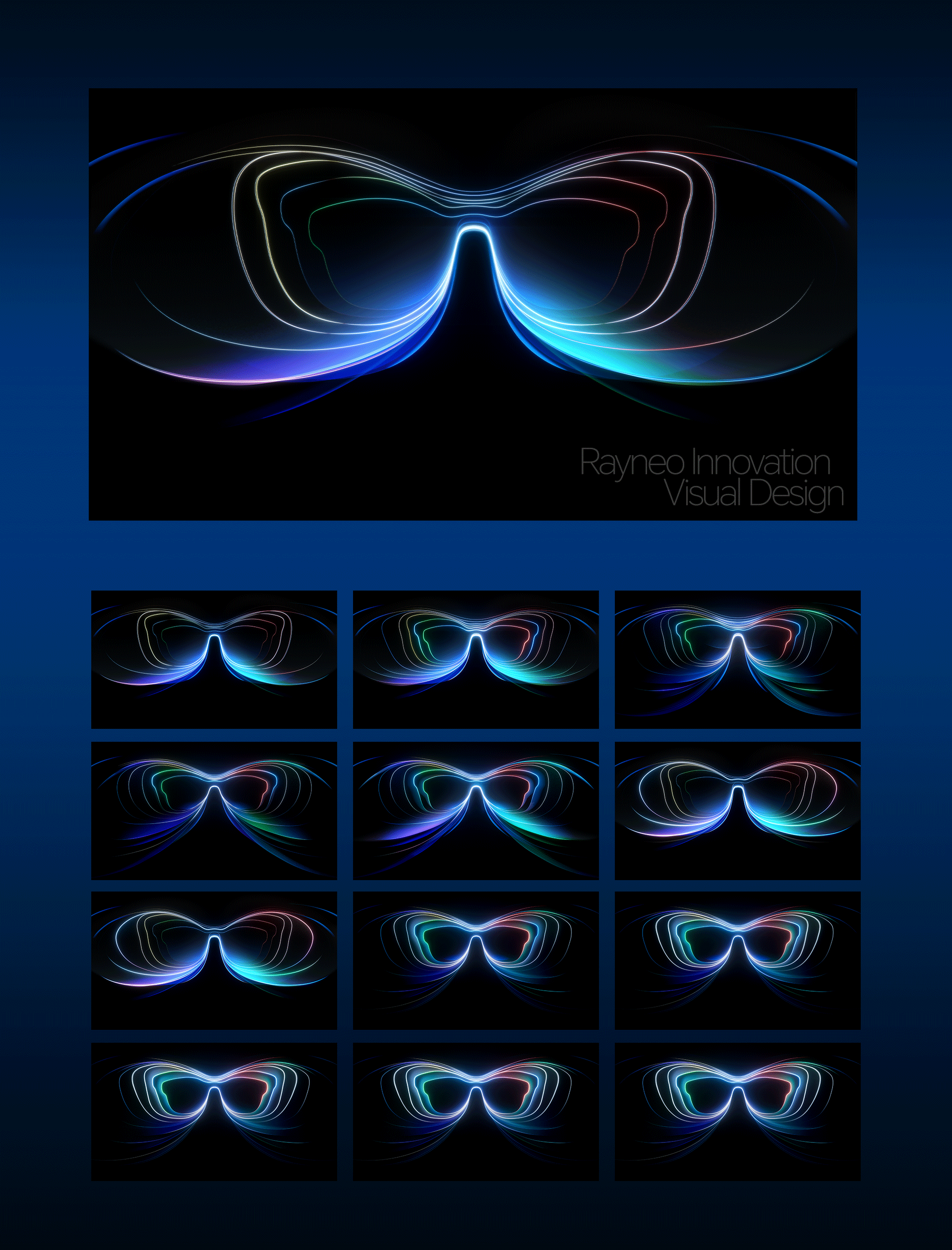 雷鸟创新2023发布会视觉物料设计