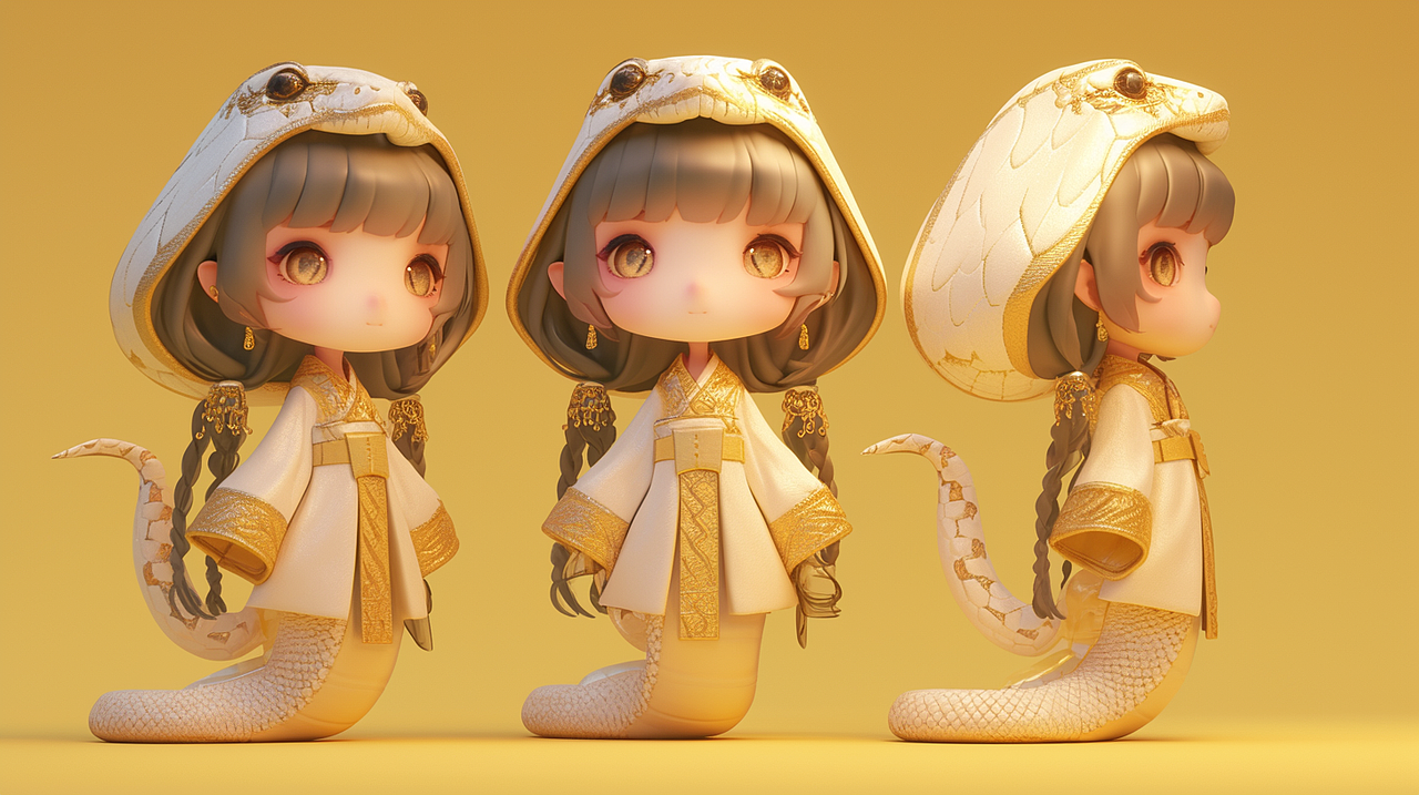 十二生肖三视图