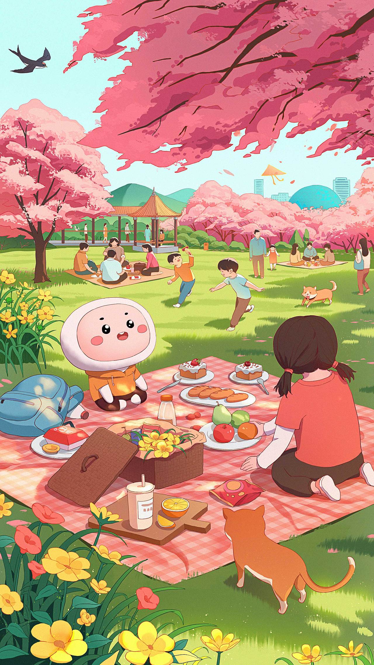 二十四节气插画（图ZMzQ1MDk3NjEy） - 商业插画 - 站酷设计师七鬼五二三原创素材 - 站酷ZCOOL