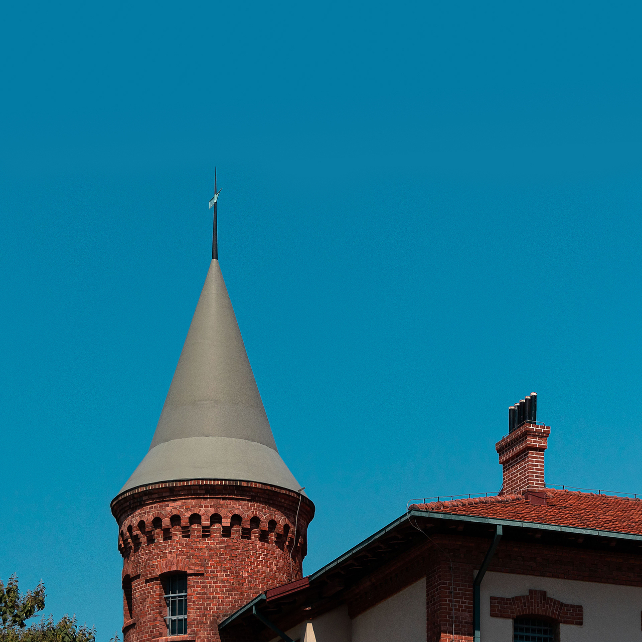 德国监狱的屋顶