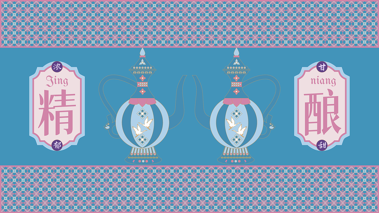 诗经淇水，富美鹤城——窈窕淑女（图ZMzMzODk3MTI0） - 商业插画 - 站酷设计师阿狸de姐姐原创素材 - 站酷ZCOOL