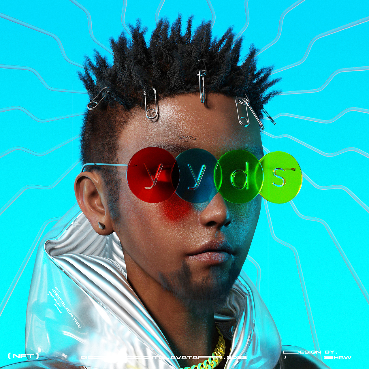 数字人头像_2（图ZMzEyMzc2ODU2） - 人物/生物 - 站酷设计师shaw_原创素材 - 站酷ZCOOL