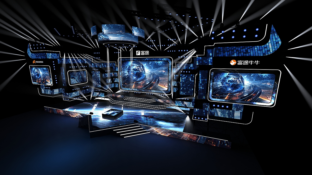 富途年会（图ZMzI0MTUzODMy） - 舞台美术 - 站酷设计师zyp1688原创素材 - 站酷ZCOOL