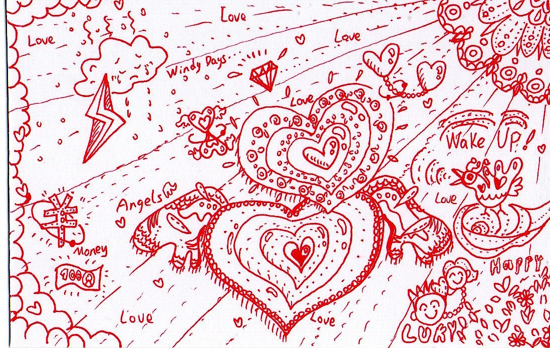 禅绕画：风雨之后的觉醒（图ZMzQ3NTMwNTk2） - 商业插画 - 站酷设计师子雯茉莉插画师原创素材 - 站酷ZCOOL