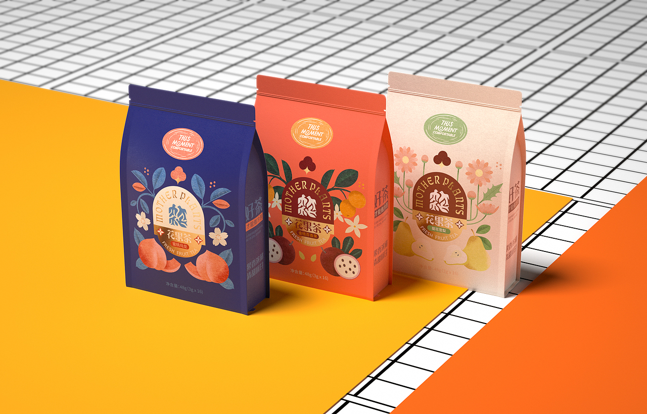 花果茶包装设计